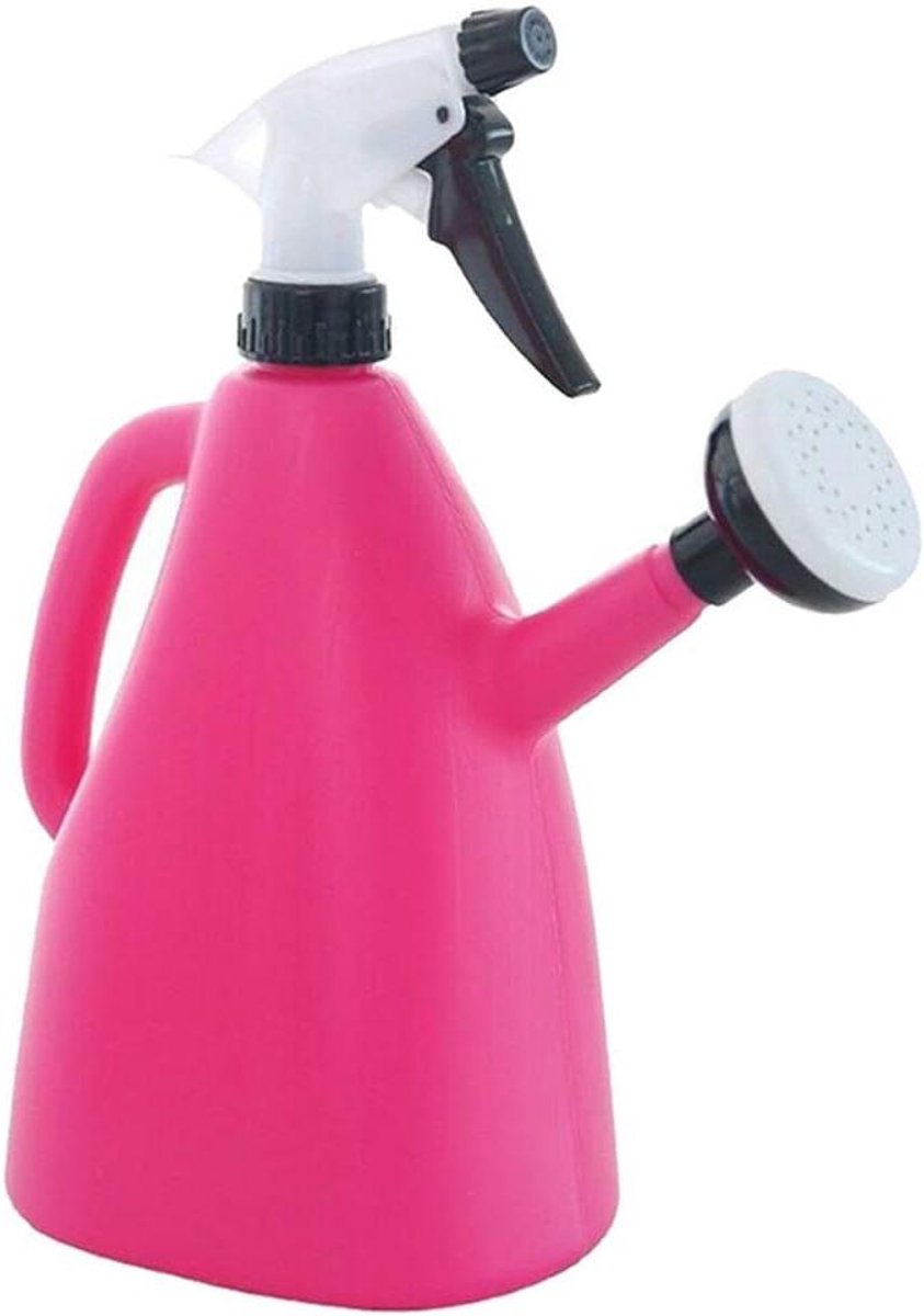 Gieter Sproeifles - Planten watergift - Planten verzorgen - Verstelbare sproeikop - 1 Liter - Roze