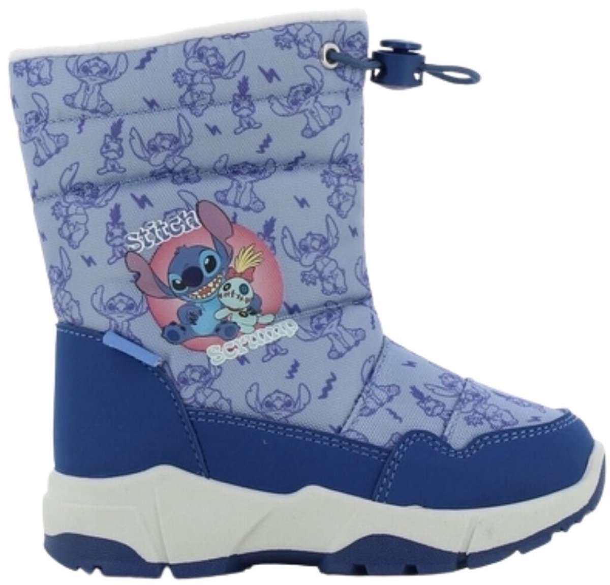 Leomil Lilo & Stitch Snowboots kinderen Winterlaarzen meisjes Blauw