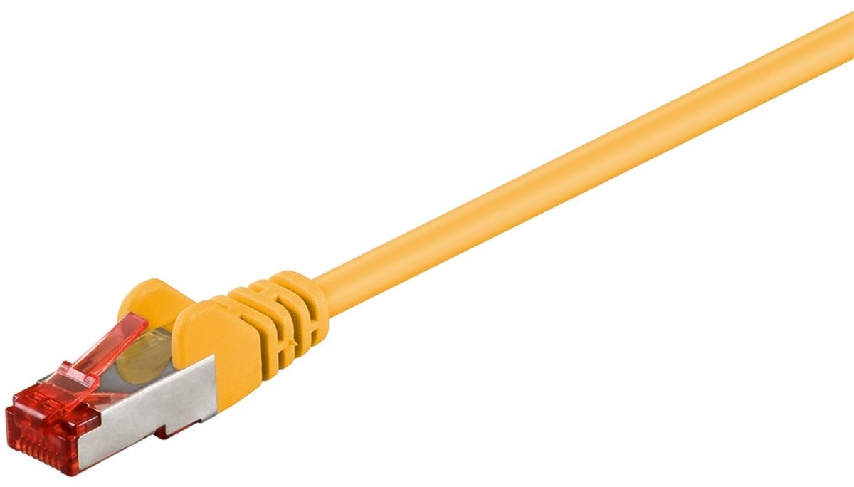 Wentronic 95513 - Cat 6 UTP-kabel - RJ45 - 5 m - Geel