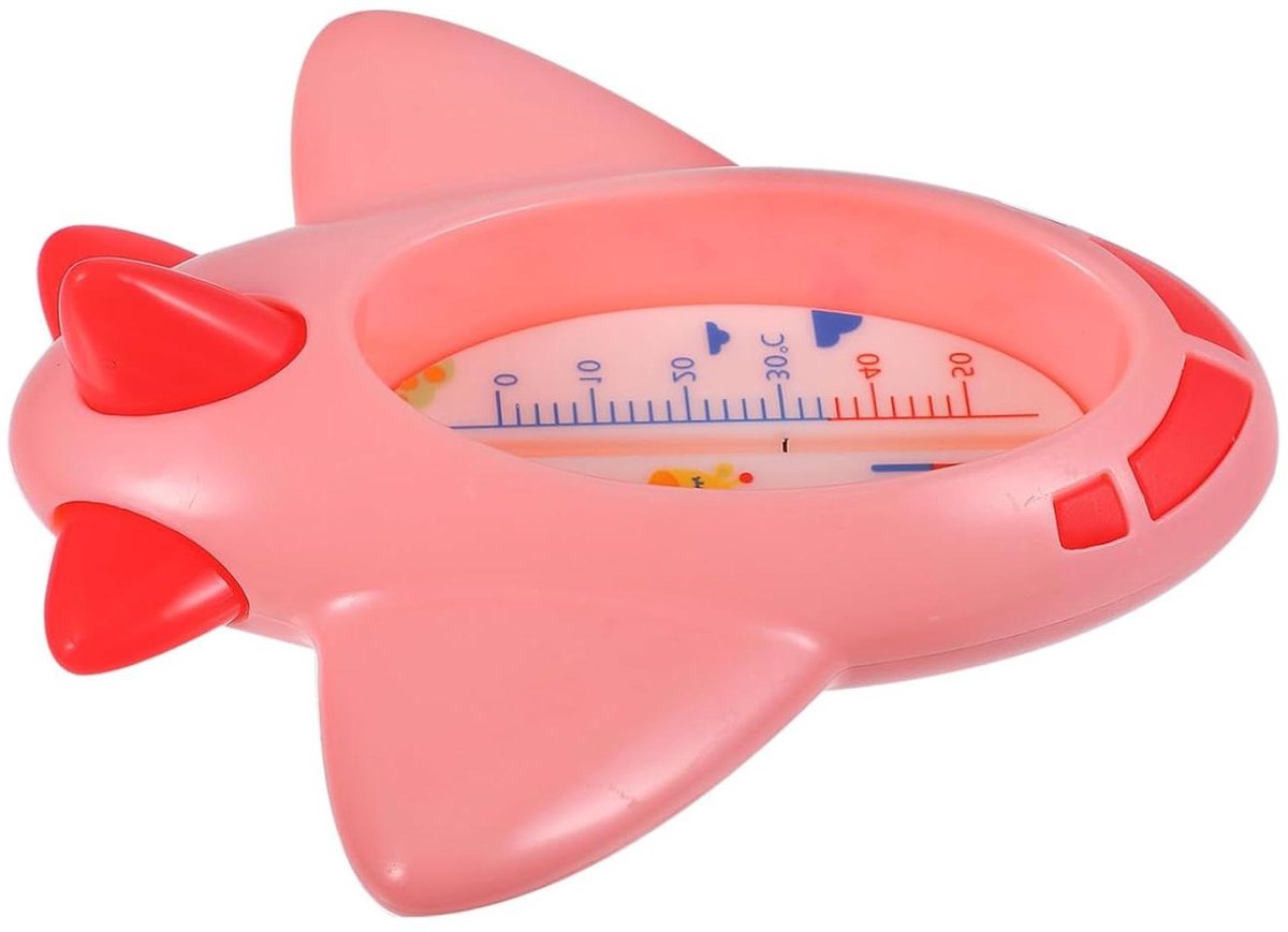 Badthermometer Cartoon - Watermeter Baby - Veilig Baden - Nauwkeurige Meting - 11 cm - Roze