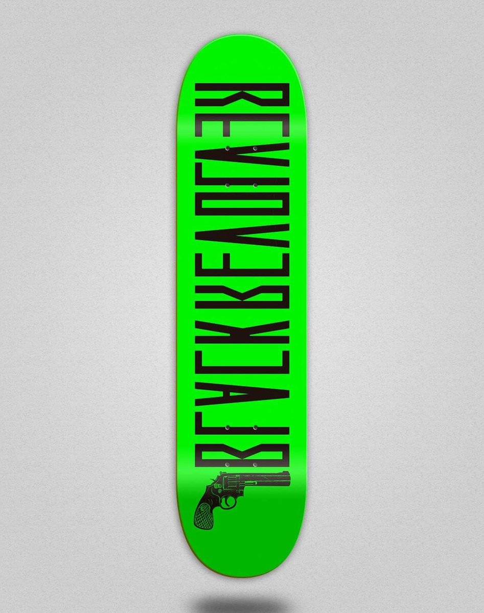 Skateboard Deck Tabla Skate Street Skateboarding Revolver Design 8.5 Inch