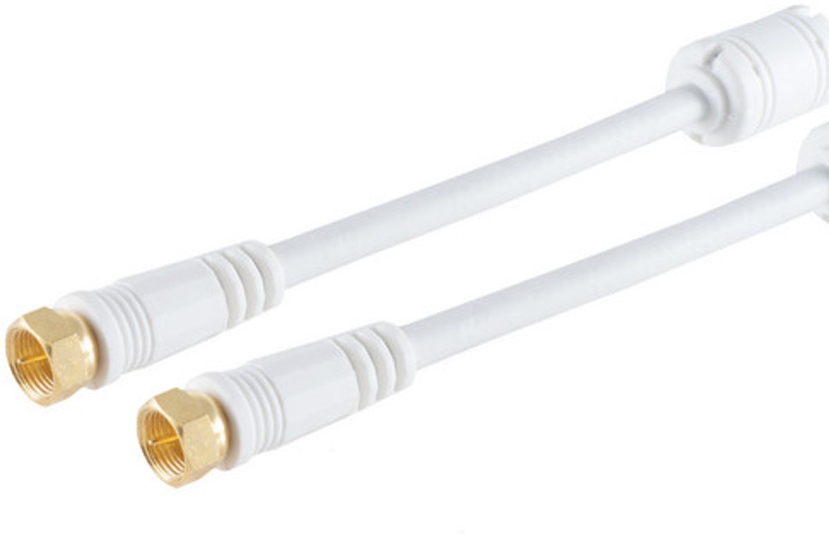 F-Stecker/ F-Stecker CP Ferrit verg. >110 dB 1,5m