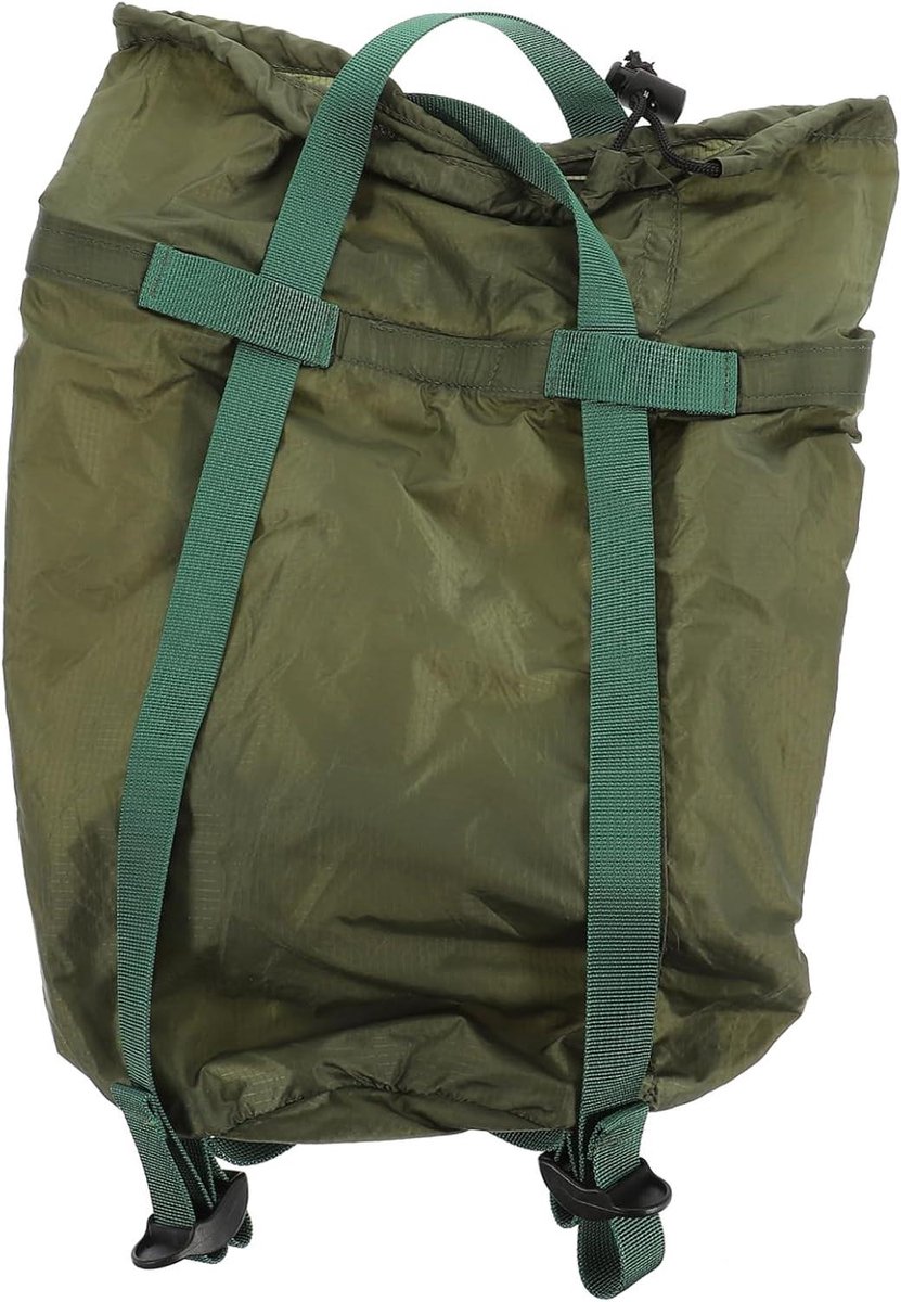 Compressiezakken Set - Opbergzakken - Kamperen en Reizen - Waterdicht Nylon Materiaal - 2 stuks 18x38 cm - Legergroen