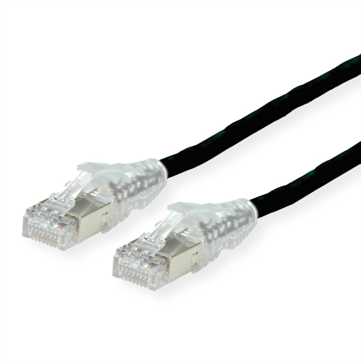 DÄTWYLER Patchkabel Kat.6A (Class EA) S/FTP, CU 7702 flex LSOH, AMP v2, schwarz, 5 m