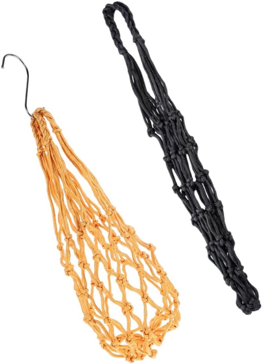 Kip Voederbak - Groente Fruit Houder - Pluimvee Voeden - Nylon Netzak - 5x57cm - Zoals getoond