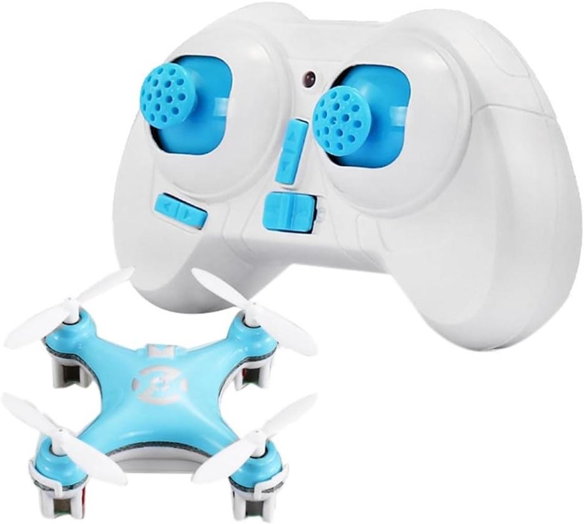 RC Quadcopter - Mini Drone - Binnen Vliegen - 6-assige Gyroscoop - 50 Meter Bereik - Blauw