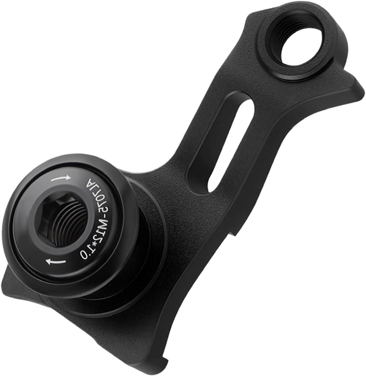 Achter Derailleurhanger - Derailleurbeugel Verlenger - Fietsen Onderhoud - Hoogsterkte Legering - 13 x 9 x 5 cm - Zwart