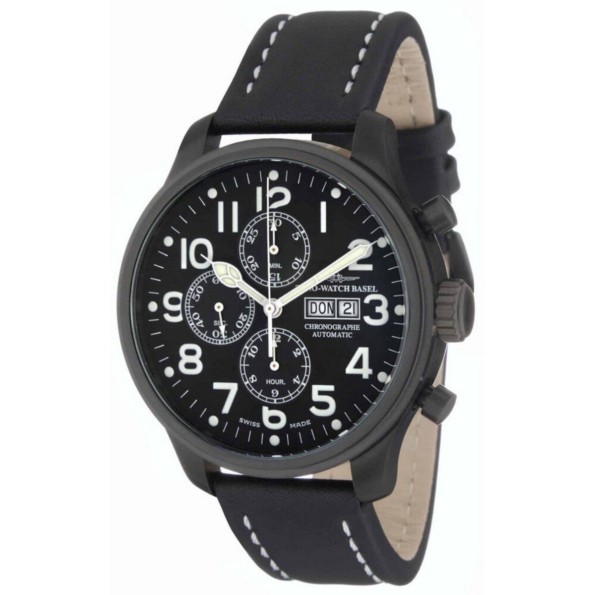 Zeno Watch Basel - 8557TVDD-bk-a1-1 - Polshorloge - Heren - Automatisch