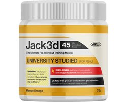 Jack3d Advanced - 45 servings - Mango Orange