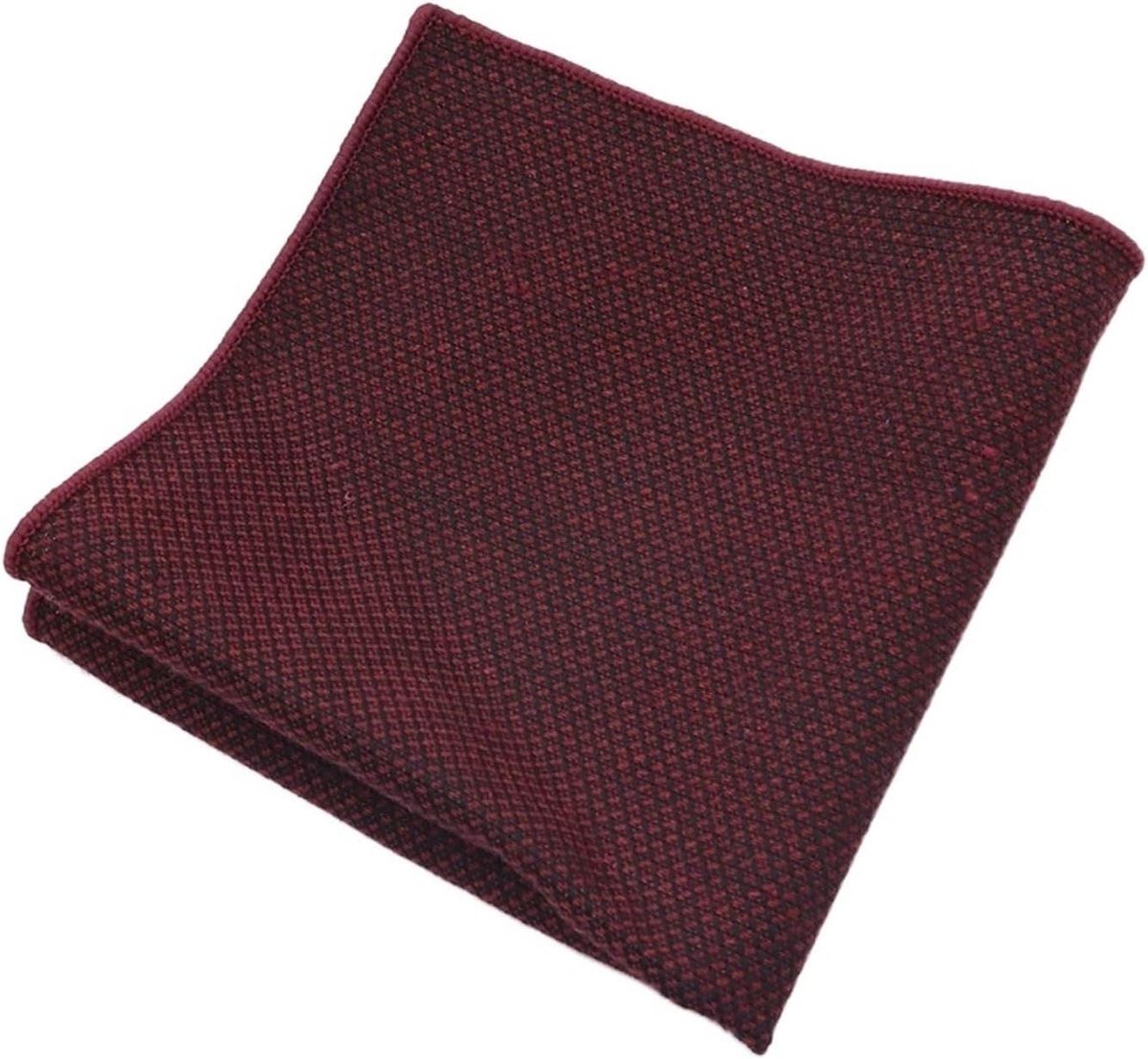 Herenzakdoeken 3 stuks - Katoenen pochet - Formeel en casual - Zacht absorberend materiaal - One size - Rood