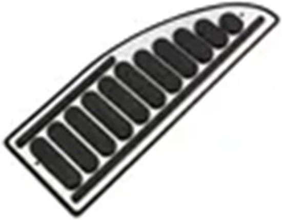 Pedaalhoezen Set - Auto Pedalen - Verbeter Rijcomfort - Antislip Rubber - Voor C-Max S-Max - Zwart — afbeelding 5
