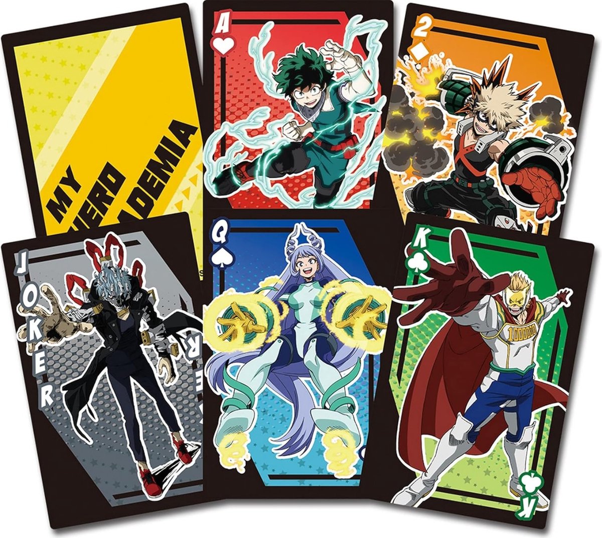My Hero Academia S3 - Action Pose Playing Cards