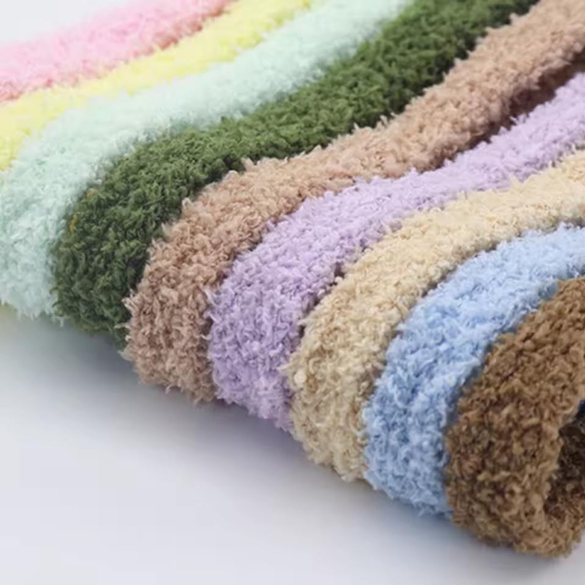 Zachte Pluche Veters 120 cm - 2 Paar Ronde Fuzzy Veters voor Sneakers en Canvas Schoenen, Comfortabele en Stijlvolle Veters