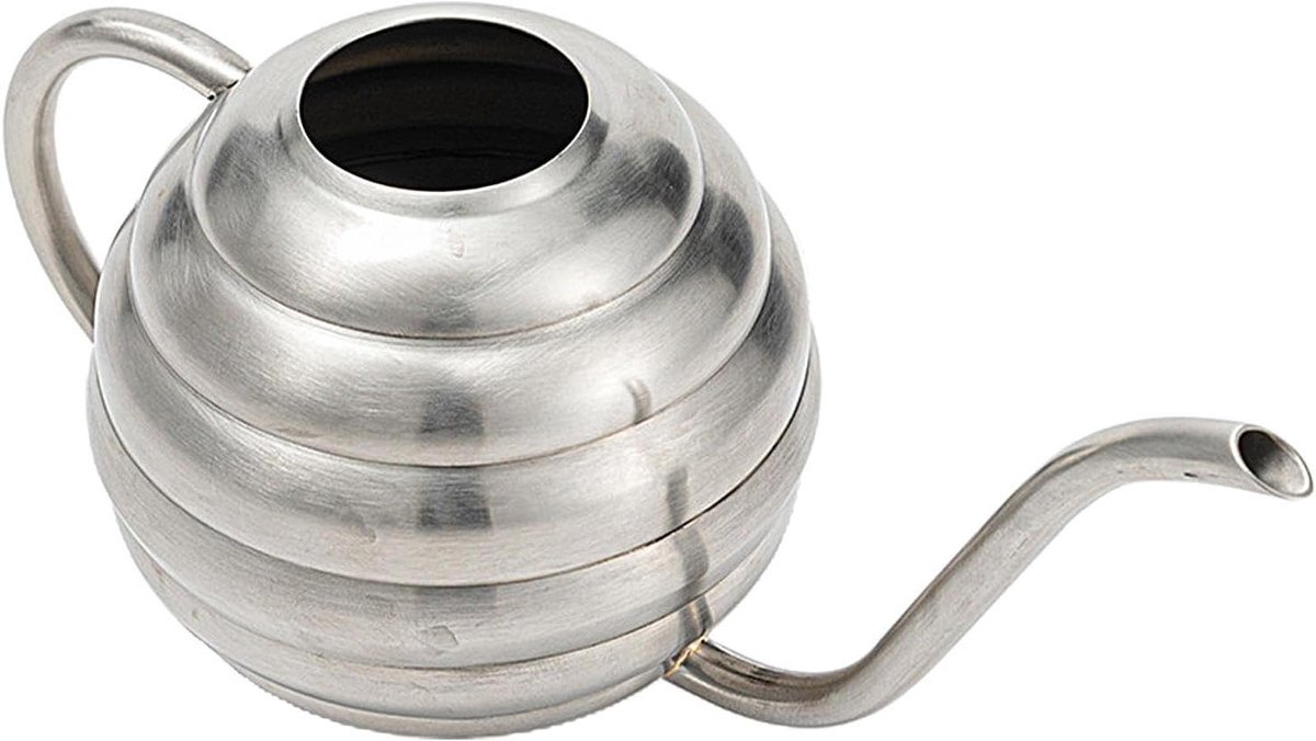 Kleine gieter - Plantenspuit pot - Planten water geven - Lange dunne tuit - 400 ml - Zilverkleurig