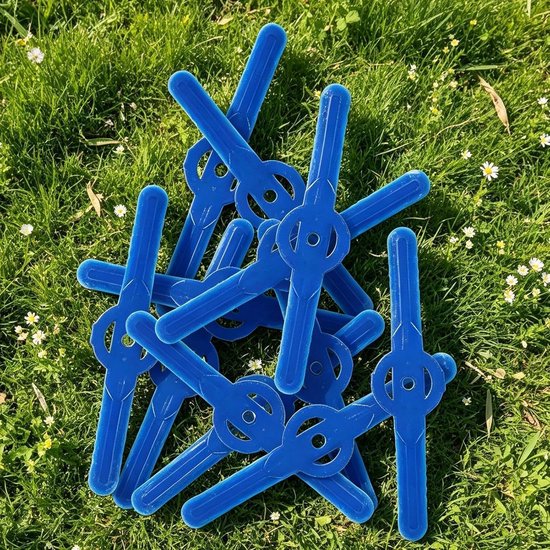 Snoeidraad Grasmaaier - Snijder Kop - Gazon Onderhoud - Zware Uitvoering - 100 Stuks - Blauw — afbeelding 5