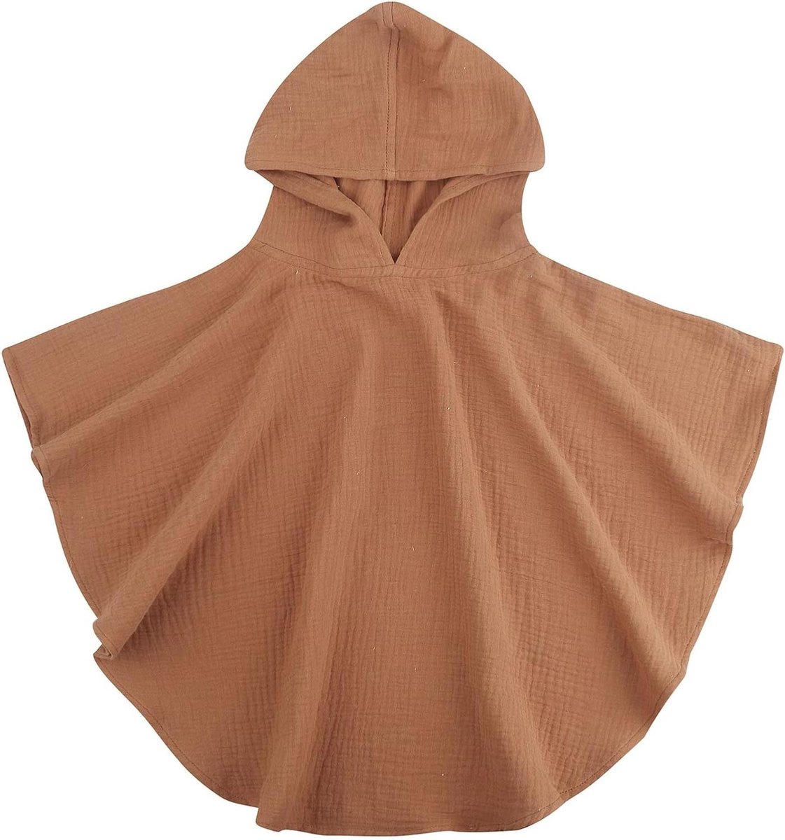 Baby Badjas Capuchon - Zachte Katoen - Na het badje - Snelle Droging - 68 x 65 cm - Multicolor