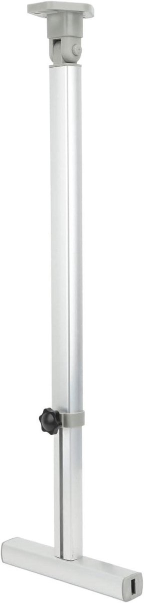 Tafelpoot - Verstelbare Steunpoot - Meubels Stabiliseren - T-bar Steunbasis - 59-77 cm - Aluminium