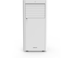 CREATE - Mobiele airco 4-in-1 WiFi 9000 BTU met warmtepomp - Wit - Met afvoerset voor schuifraam - SILKAIR DUAL CONNECT 9000