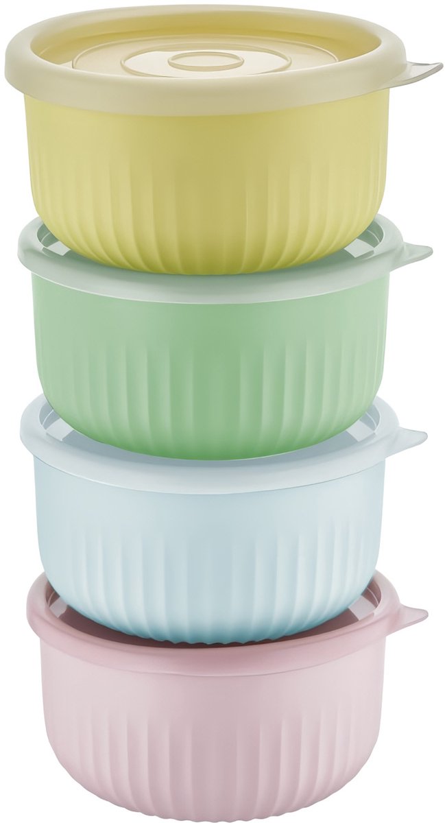 VIP Ahmet - Luchtdichte Vershoudbakjes Set - 12-delig - 6 x 300 ml en 6 x 500 ml - BPA-vrij