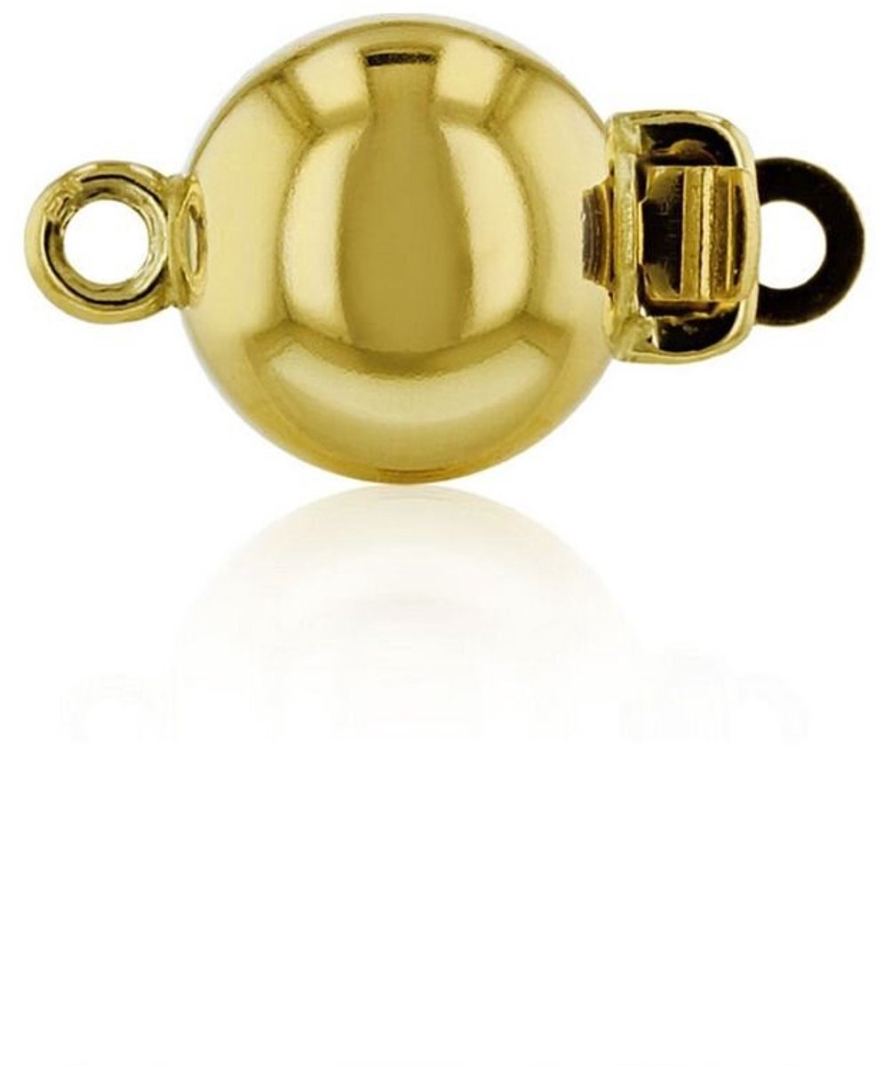 Luna-Pearls - 605.1106 - Sieradensluiting - Dames - 585 Geelgoud - 6mm