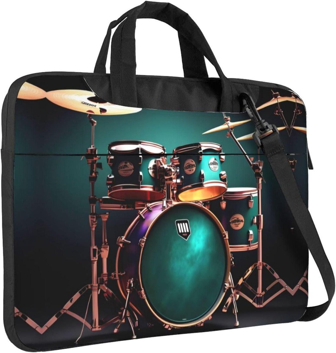 Laptop Tas - Computer Tote - Zakelijk Reizen - Verstelbare Draagbanden - 156 Inch - Gedrukt