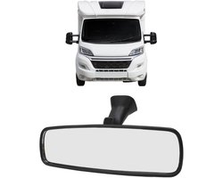 Binnenspiegel Auto - Interieur Spiegel - Veiliger Rijden - Verstelbare Hoek - Groot - Zwart