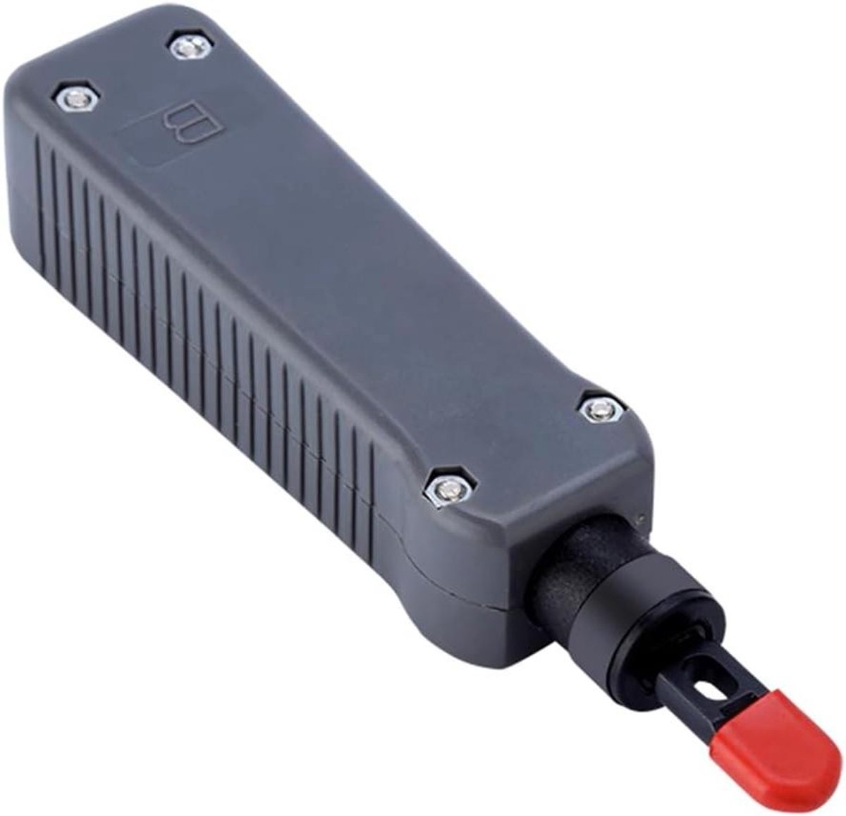 Punch Down Tool - Netwerk Tool - Kabel Installatie - Ergonomisch Anti-slip - 119 Gram - Grijs