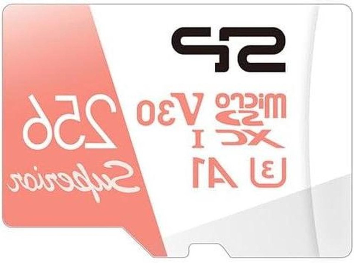 Micro SD Kaart - Geheugenkaart SDXC - Opslag Uitbreiden - Hoge Leessnelheid - 256GB - Origineel