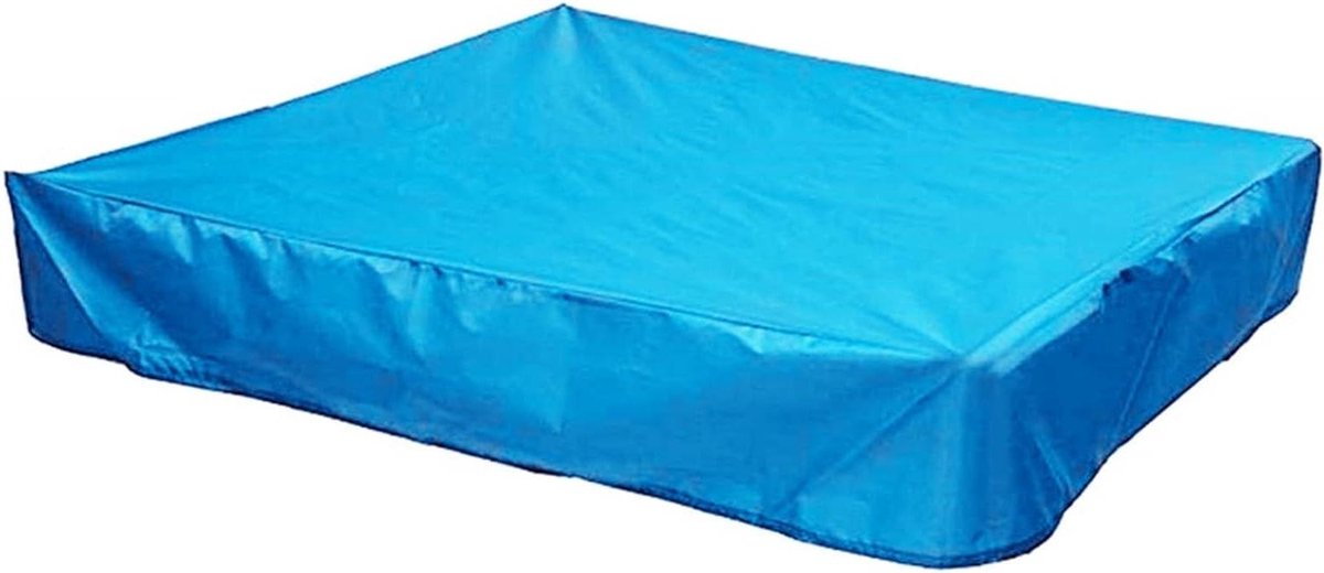 Zandbakhoes Waterdicht - Zandbak Beschermhoes - Zandbakken Afdekken - Oxford Doek - 120x120cm - Blauw