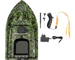 Voederboot - Bait boat - Vissen - 500m bereik - 1.5kg laadgewicht - Camouflage