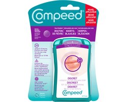 Compeed® Patch voor Koortsblaasjes, met Applicator (15 st.)