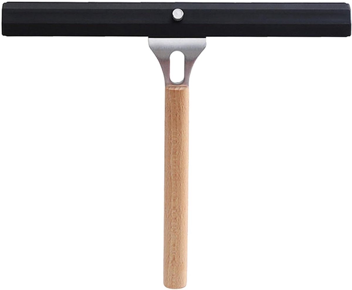 Douchewisser Siliconen - Glasreiniger Raamwisser - Schoonmaken Glazen Deuren - Vervangbaar Siliconenblad - 25 cm Breed - Meerkleurig