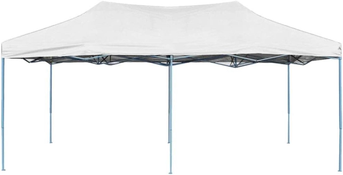 Partytent UV-bestendig - Tuintent Paviljoen - Outdoor Evenementen - Stalen Frame - 3 x 6 meter - Wit
