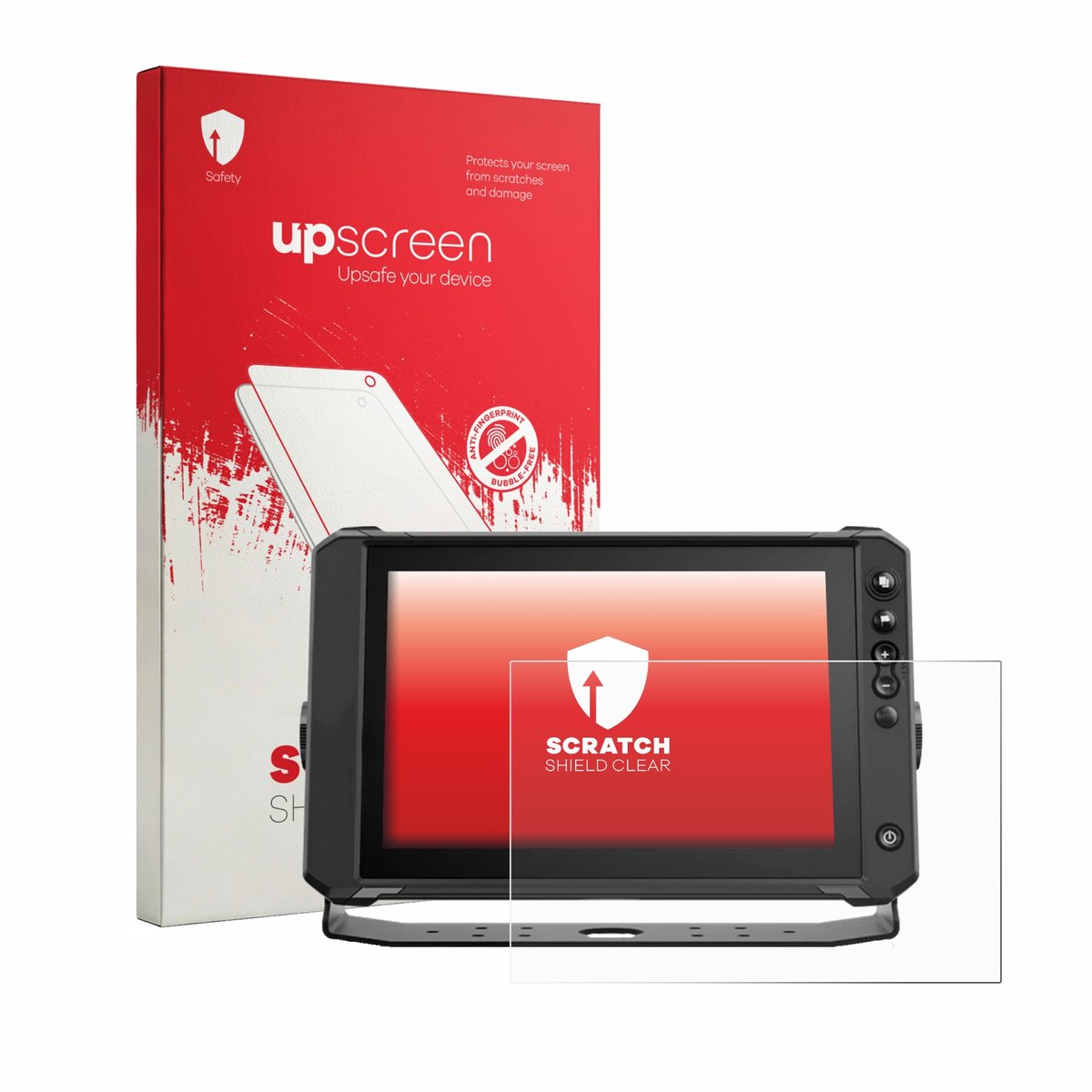 upscreen - Screenprotector voor Lowrance Elite FS 12 - Folie Beschermfolie transparant