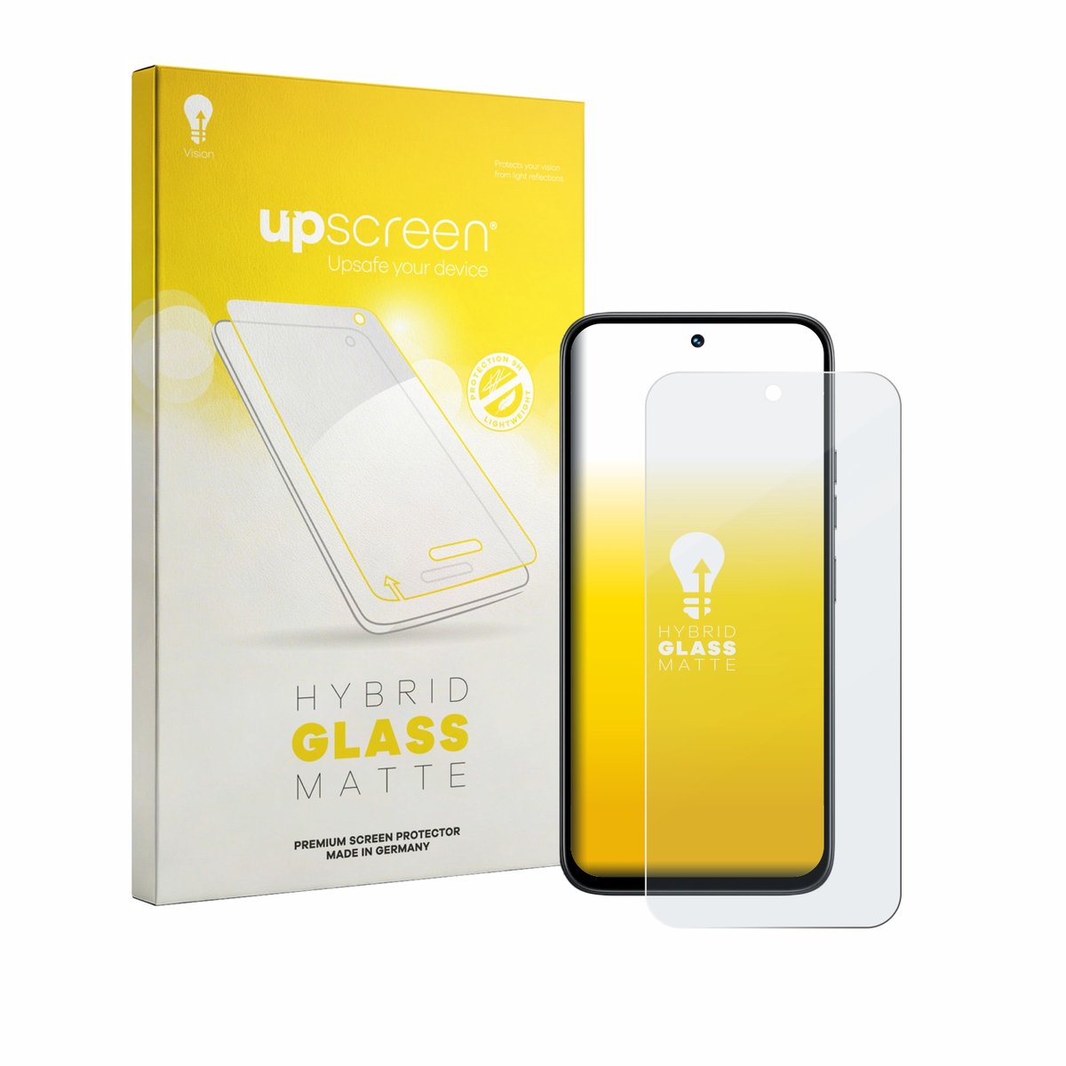 upscreen - Screenprotector voor Tecno Spark 50 4G - Folie Beschermfolie Beschermglas matte