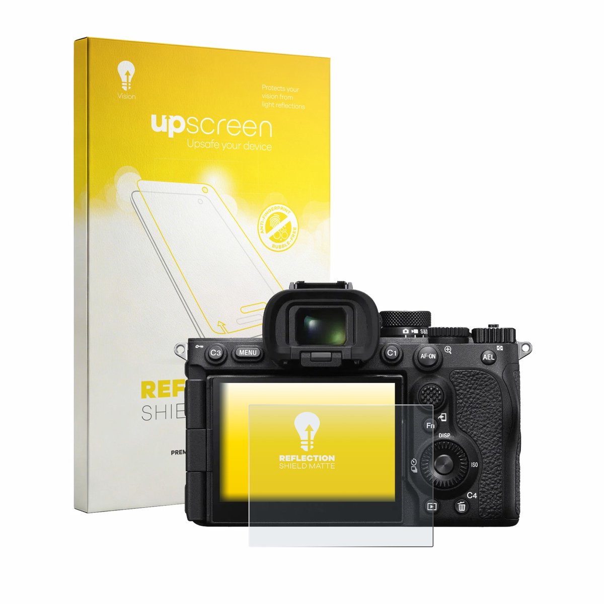 upscreen - Screenprotector voor Sony Alpha 7R VI - Folie Beschermfolie anti glare matte