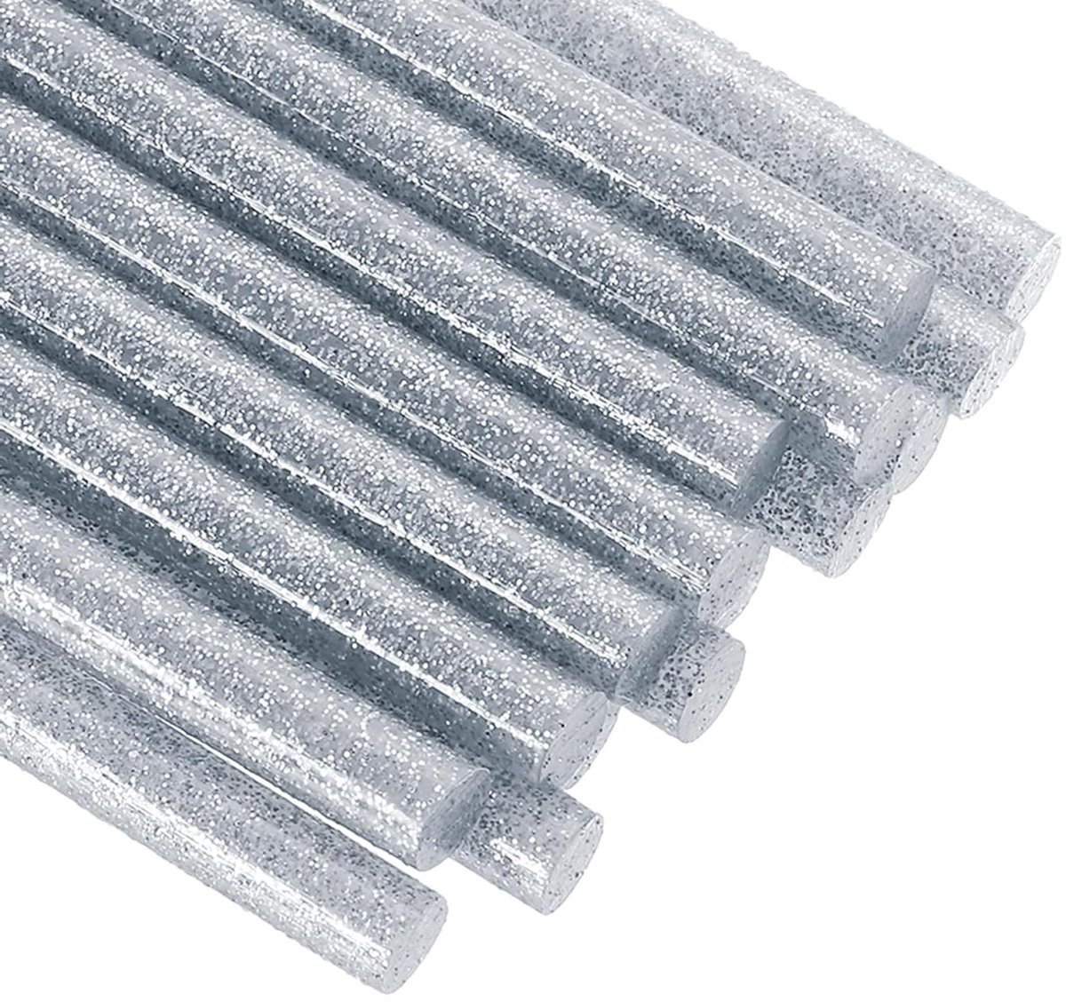Mini lijmpennen - Lijmstiften - Knutselprojecten - Sterke viscositeit - 16 stuks - Zilver