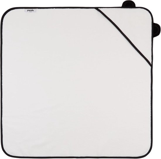 Kinder Badjas Panda - Baby Handdoek met Capuchon - Baby Afdrogen - Zacht Bamboe Materiaal - 90 x 90 cm van Kinder — afbeelding 4