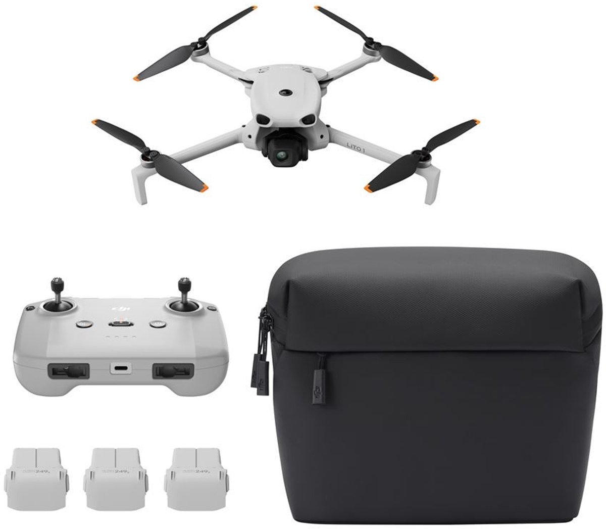 DJI – Lito 1 Fly More Combo – Drone – 4K 60 fps