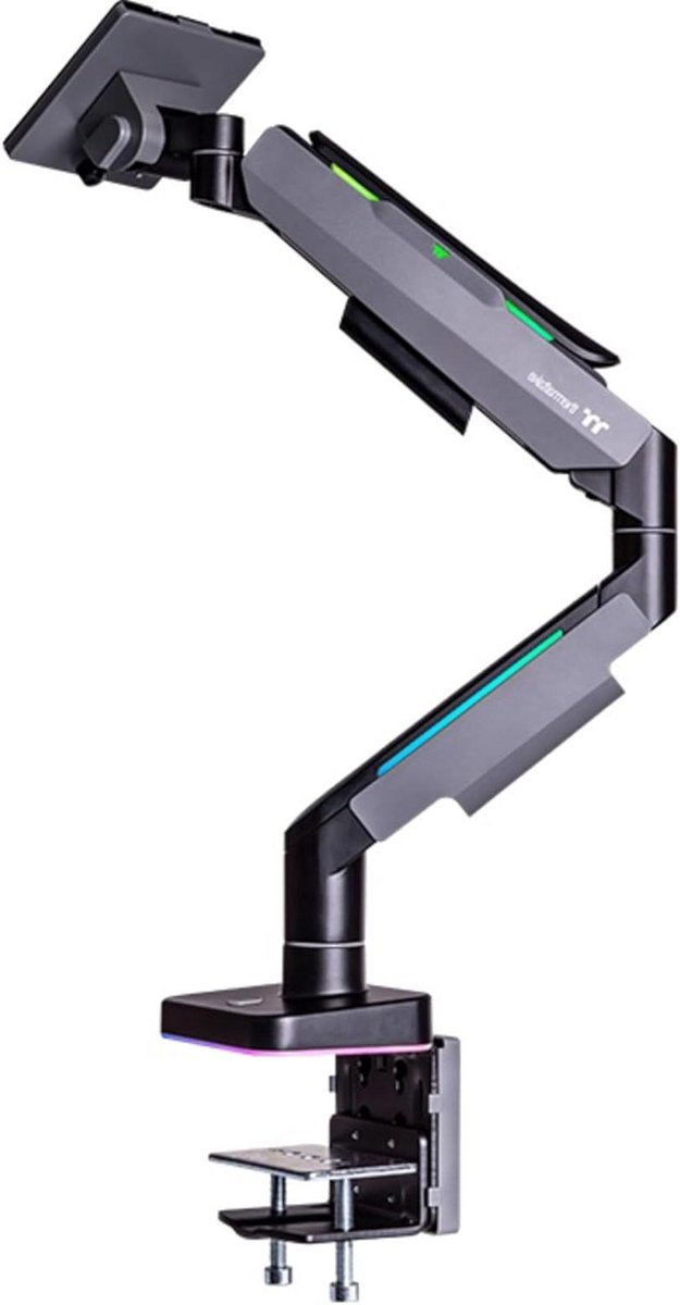 Monitor Arm - Schermstandaard - Bureau Organisatie - Volledig Bewegend - Tot 49 inch - Zwart