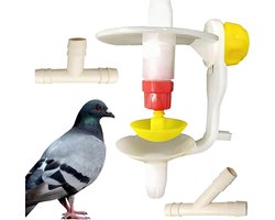 Vogel Drinkfontein - Automatische Waterdispenser - Vogels Hydrateren - Real-time Watermonitoring - 10 cm - Enkel attribuut