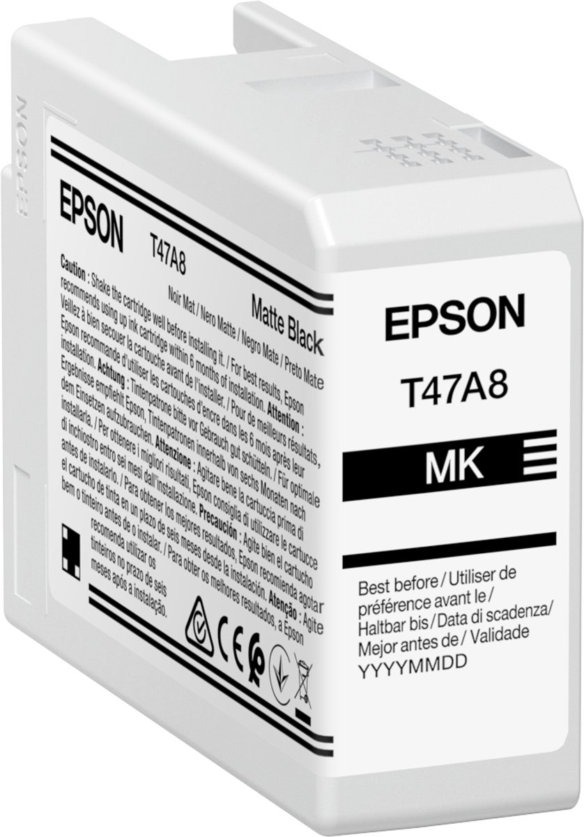 Original Ink Cartridge Epson C13T47A800 Black