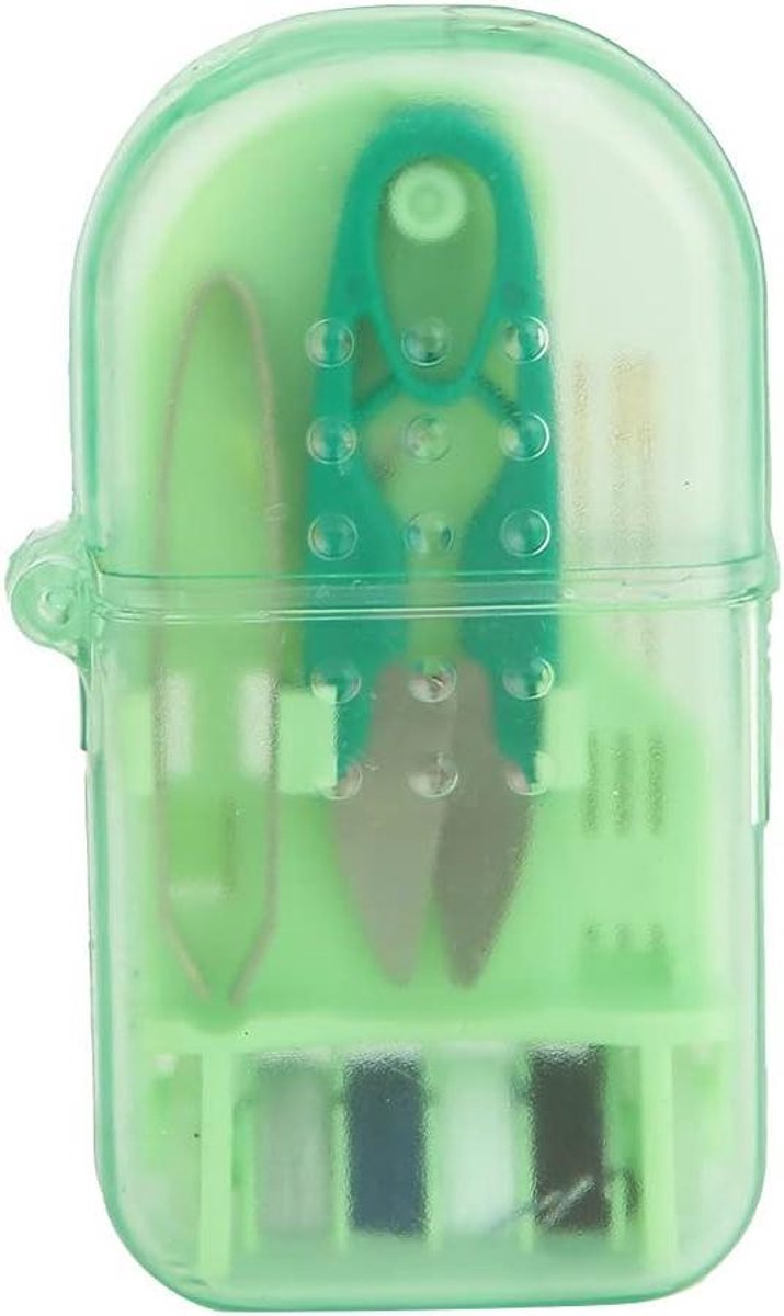 Mini Naaiset - Naaisets en kits - Kleding Repareren - Compleet en Draagbaar - 8 x 5 x 2 cm