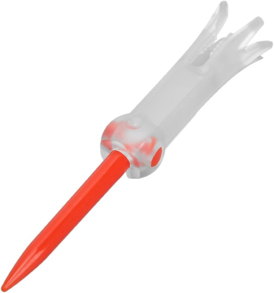 Opvouwbare Golf Tees - Oefen Accessoires - Golf Training - Multi-Angle Rotatie - 85mm 3 Stuks - Rood — afbeelding 3