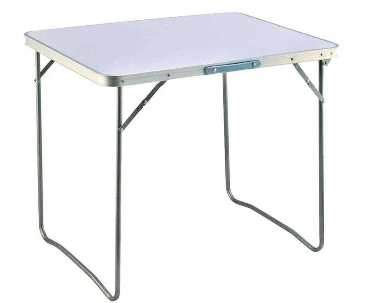 Geargalaxy Campingtafel - Tuintafel - Outdoor Tafel - Kampeertafel - Klaptafel Camping - Picknicktafel - Vouwtafel - 80x60x69cm - Wit