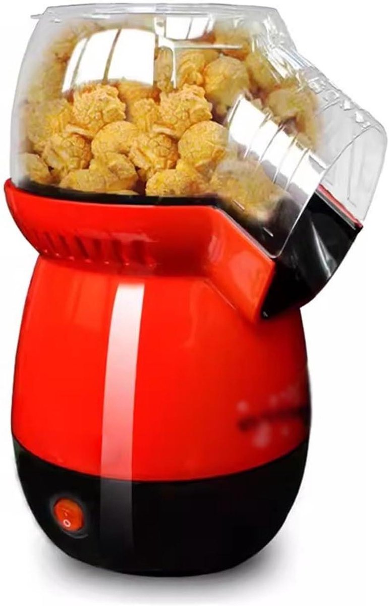Popcornmachine Hete Lucht - Snack Maker - Snacks Maken - Compact Ontwerp - Niet Gespecificeerd - One Color