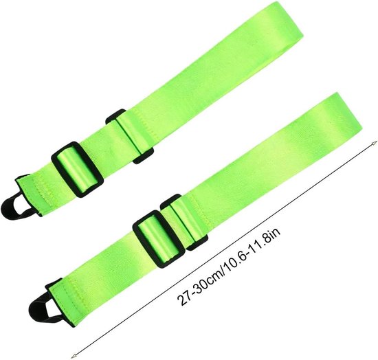 Arm Swing Trainer - Loop Hulp - Atletische Prestaties Verbeteren - Verstelbare Positie - 27-30 cm - Groen — afbeelding 5
