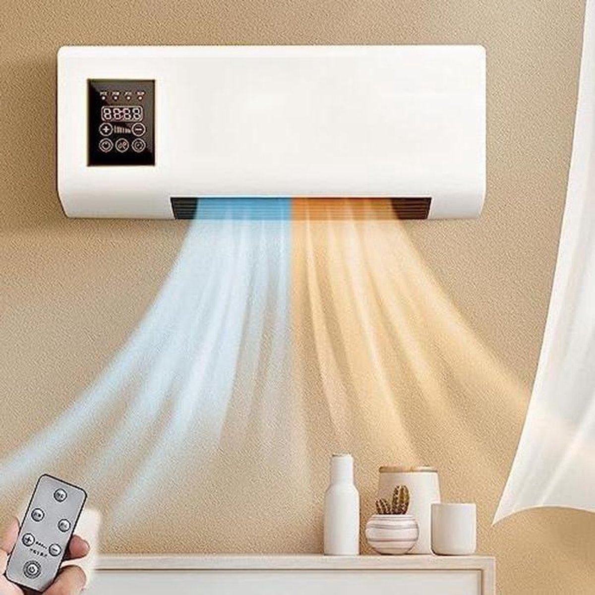 Mini Airco - Koelunit - Klimaatbeheersing - Fluisterstil - Compact - Wit