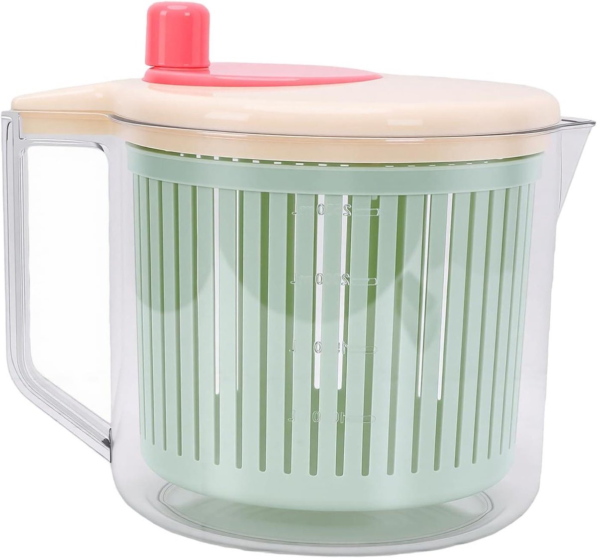 Slacentrifuge Groente Droger - Keuken Gadget - Snel Salade Maken - Voedselveilig PP Materiaal