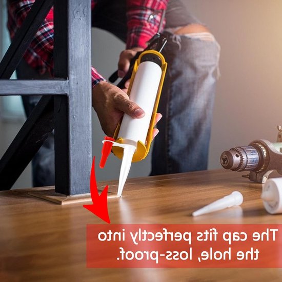 Transparante afdichtdoppen voor keuken, 40 stuks, silicone afdichtnozzles, vervangingsset voor diverse toepassingen van Merkloos — afbeelding 4